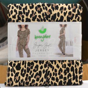 Honeydew Intimates women super soft jersey Pajama set‎ BEIGE